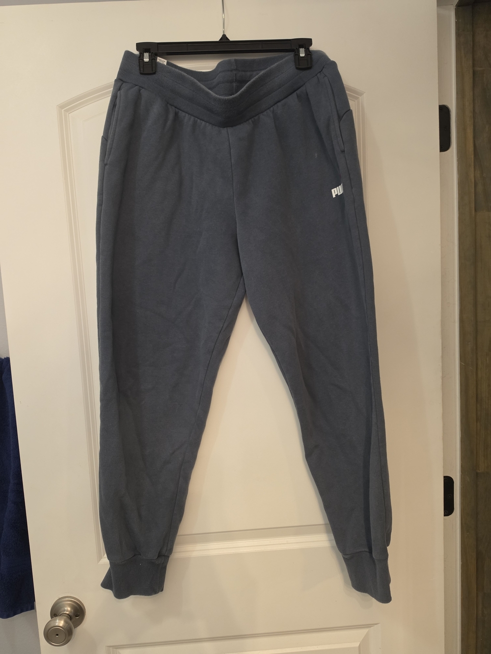 Women's Puma Blue Jogger Sweatpants